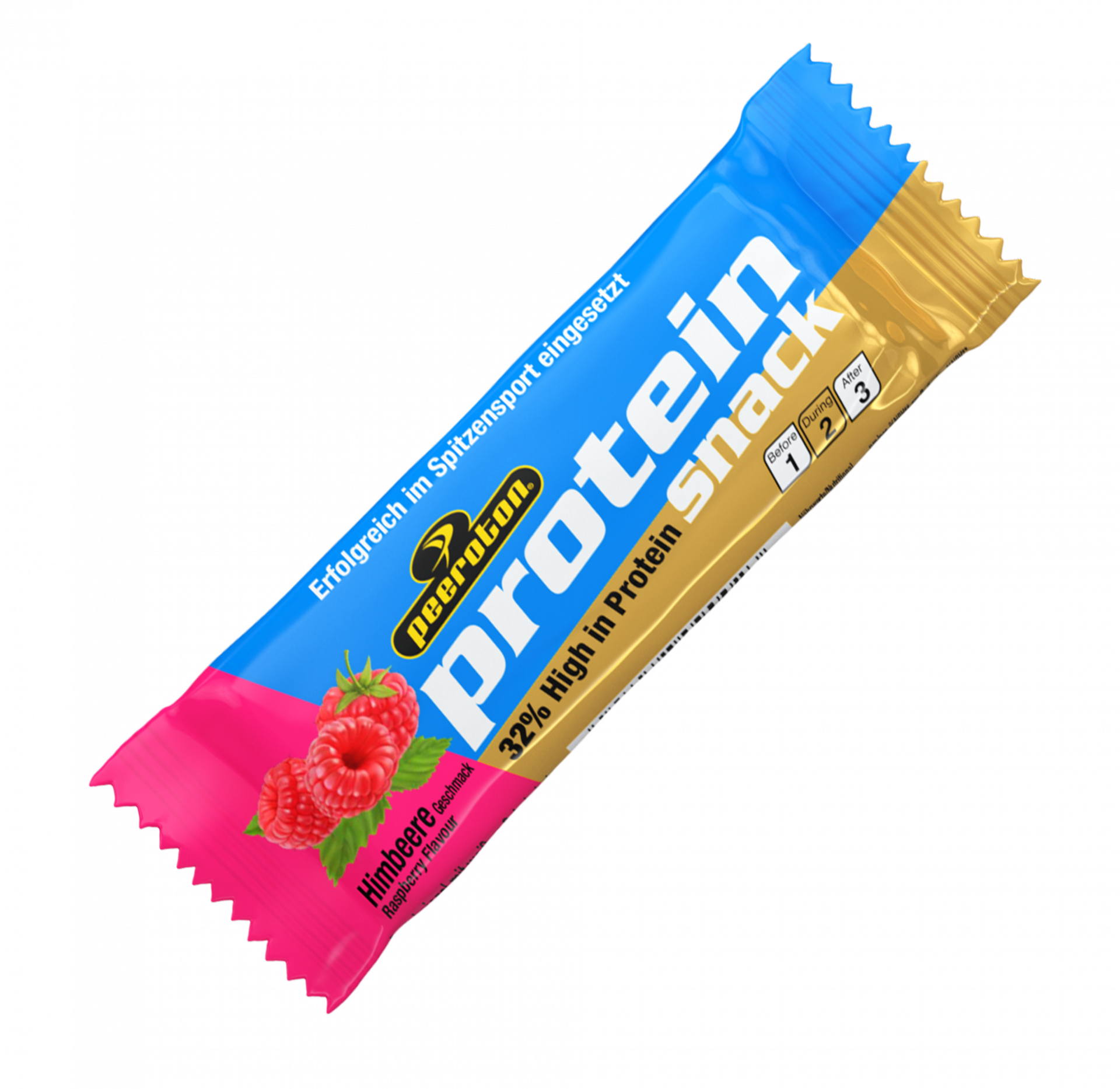 Peeroton PROTEIN Snack Riegel Himbeer-Biscuit, 24x35g