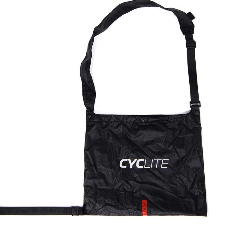 Cyclite Musette Umhängetasche 01 black // 5,1 Liter