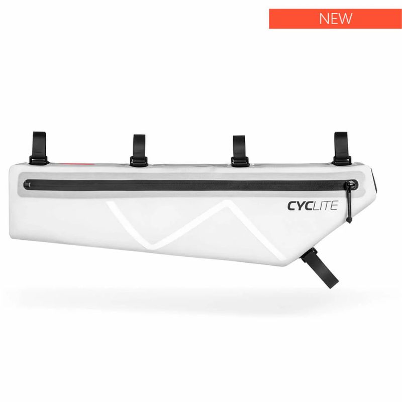 AKTUELL NEU! Cyclite Frame Bag XT lightgrey // 3,2 Liter